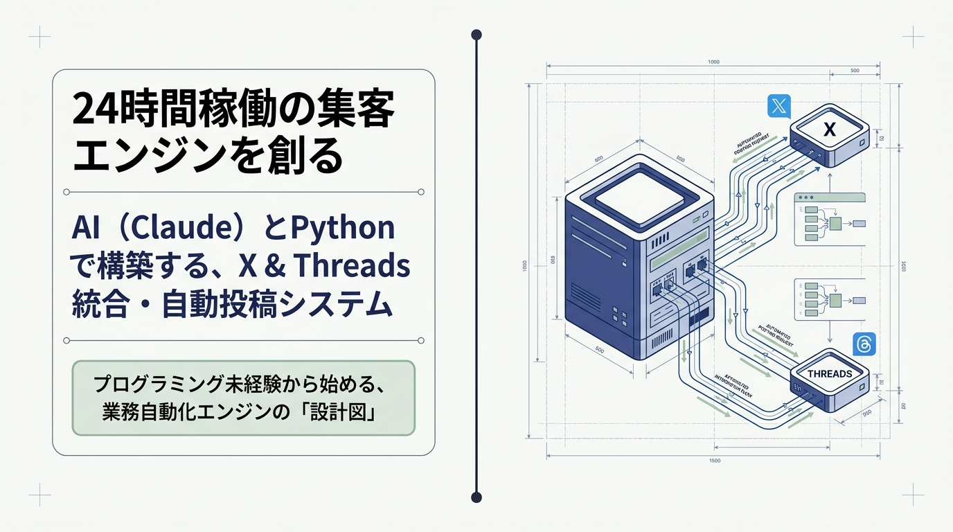 24時間稼働の集客エンジンを創る(全体像)