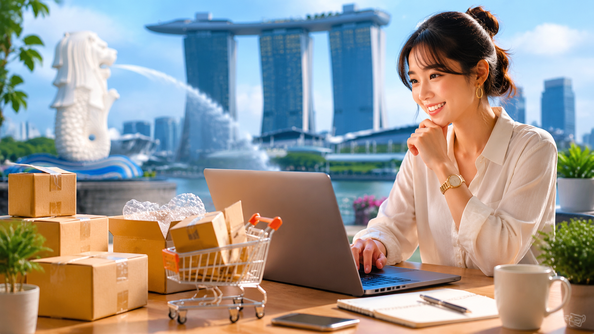 Shopeeシンガポール始め方：英語不要・在庫リスクゼロの越境EC戦略
