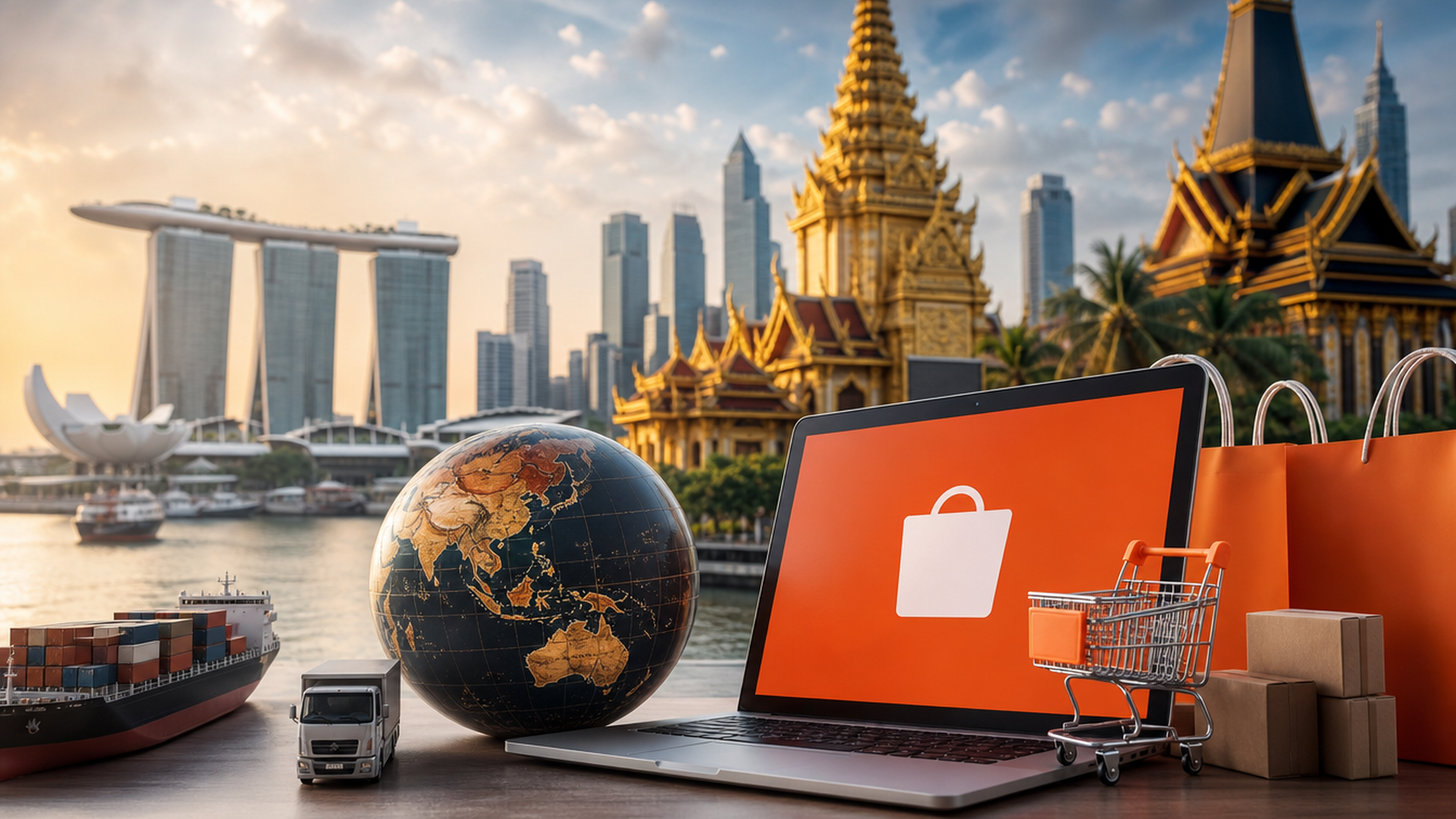 Shopee出店 東南アジア進出